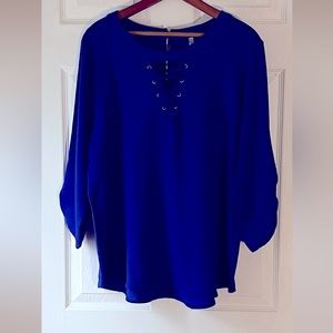 Royal blouse